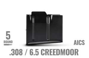 MDT .308/6.5 Creedmoor Metal AICS Magazine - 5 RND