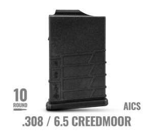MDT .308/6.5 Creedmoor Polymer AICS Magazine - 10 RND