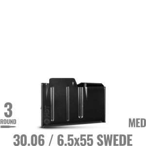 MDT 30.06 / 6.5x55 Swede Metal Magazine - MED - 3 RND